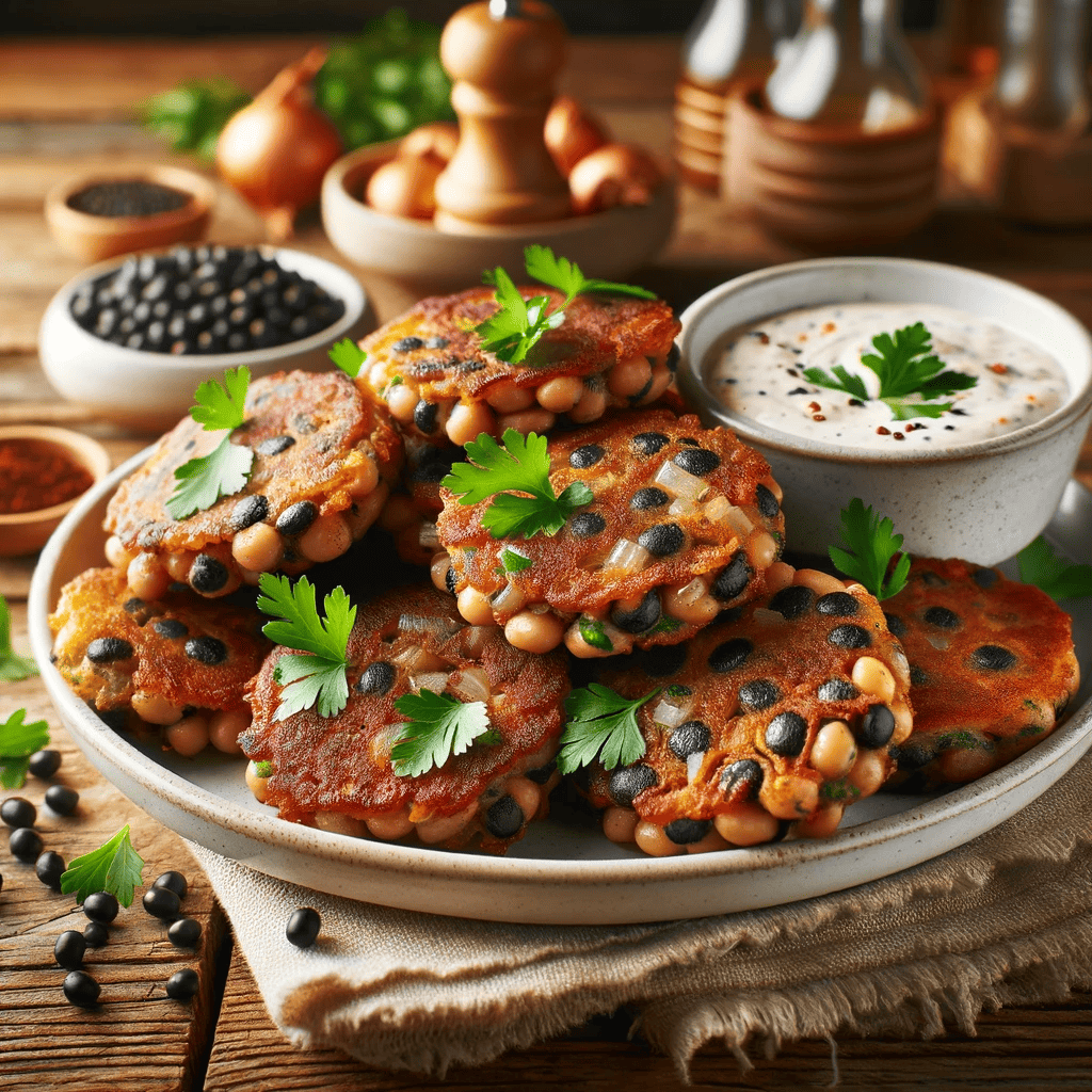 Black Eyed Peas Fritters