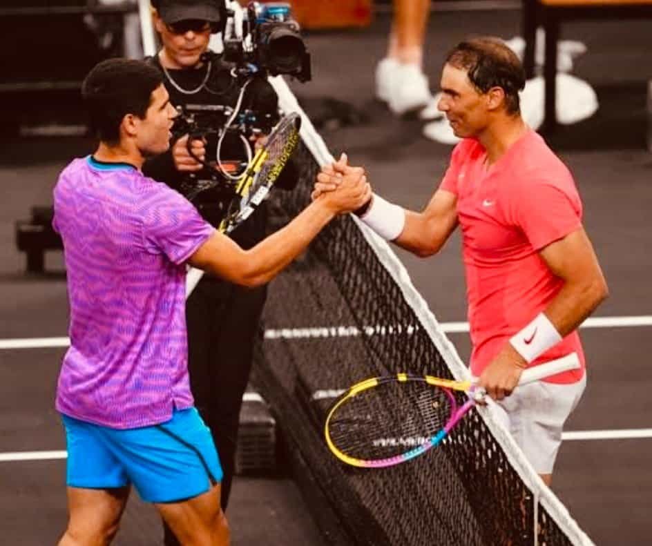 Carlos Alcaraz vs Rafael Nadal, Nadal vs Alcaraz, Alcaraz Vs Nadal netflix slam